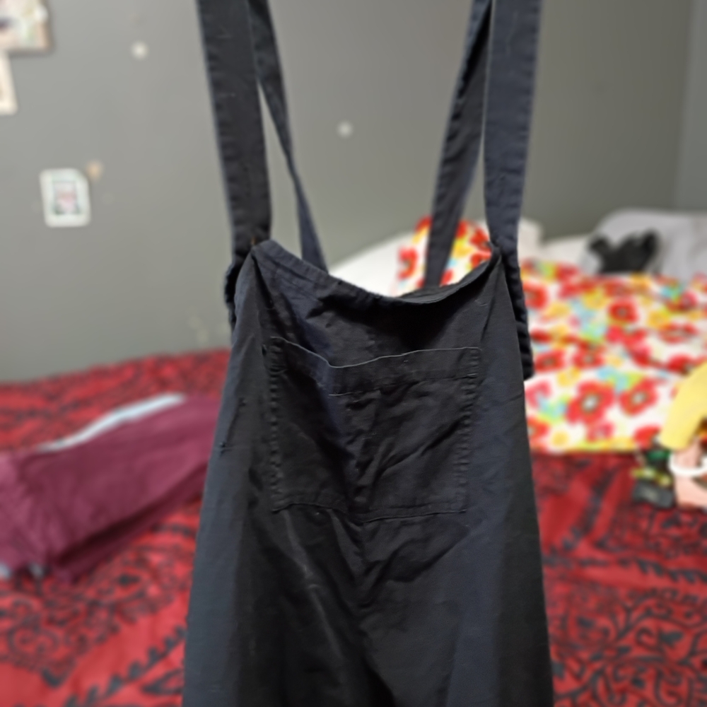 SHEIN Black Overalls